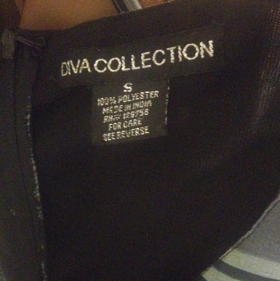 Diva Collection patterned dress - Picture 3 of 3